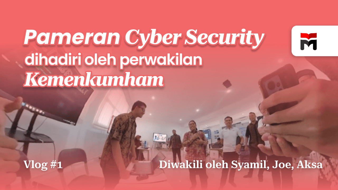 Pameran Cyber Security dihadiri oleh perwakilan Kemenkumham